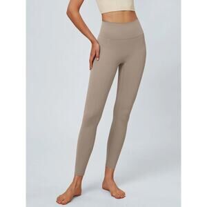 Khaki Cut‎ Out Leggings 24" NWT size medium
